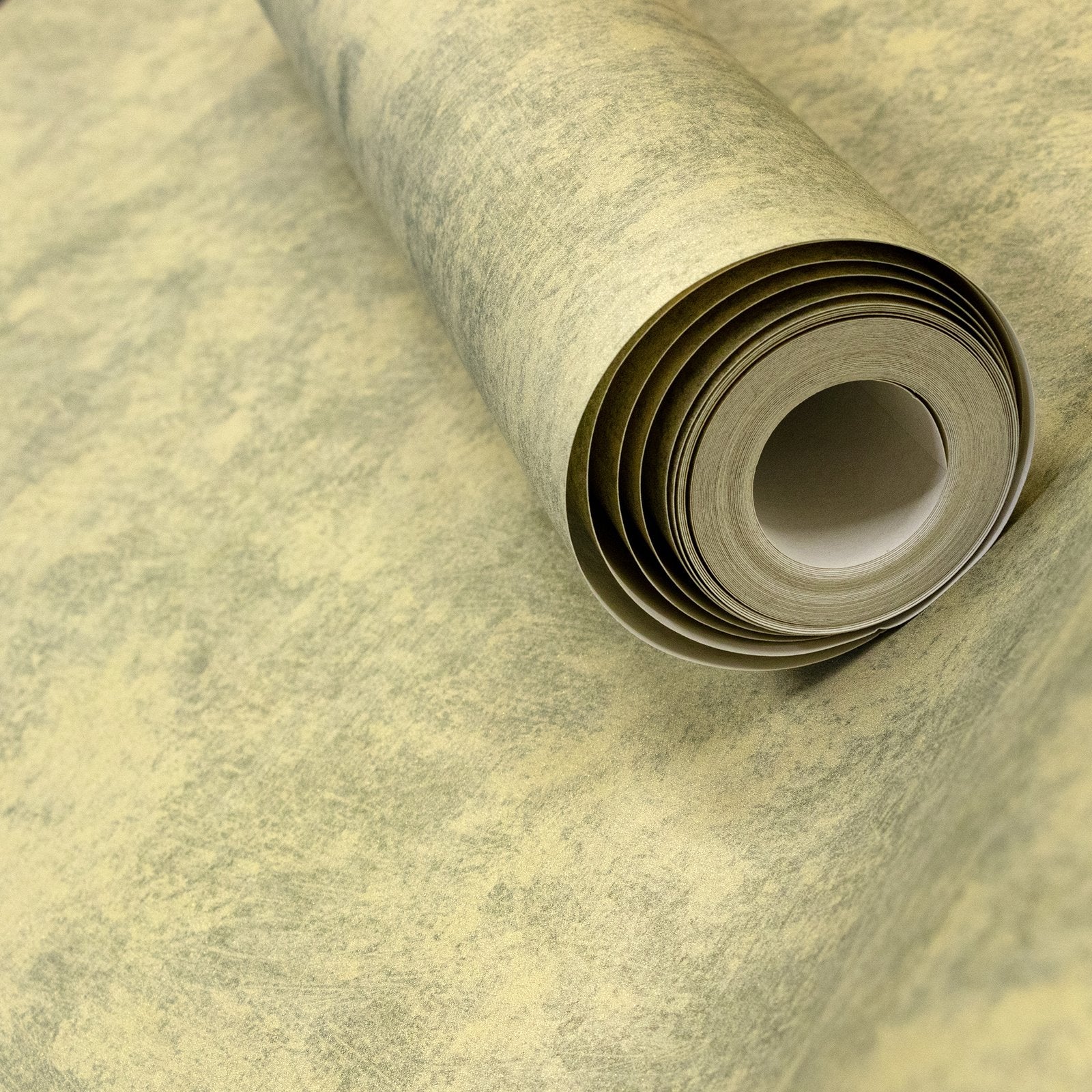 Monstera Plain wallpaper in yellow color - pattern number GH26944-23 - by Galerie in the Julie Feels Home collection