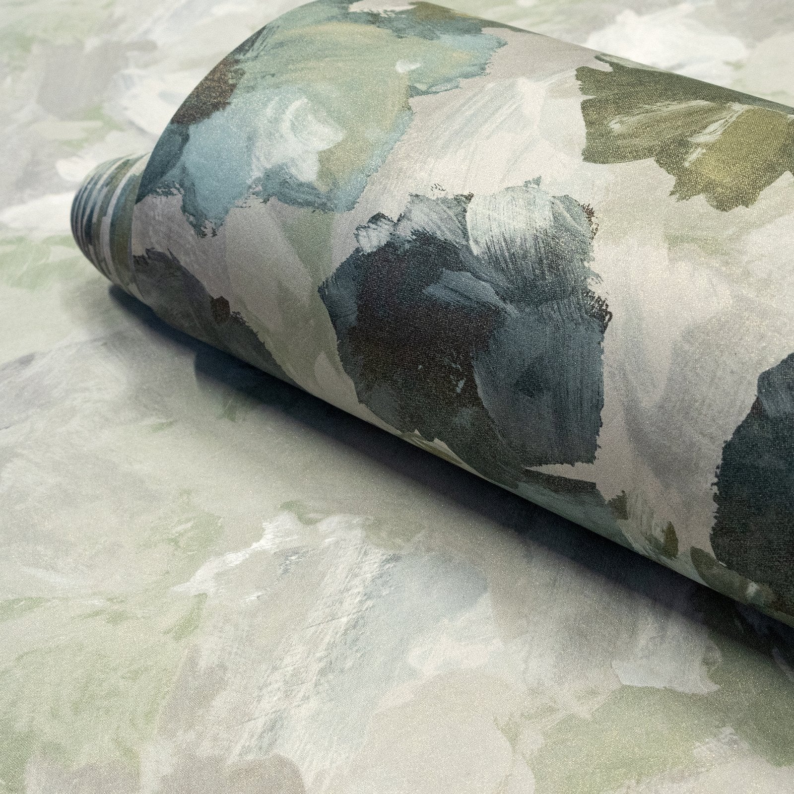 Paeonia Twinwall mural in silver grey color - pattern number GH26955-23 - by Galerie in the Julie Feels Home collection