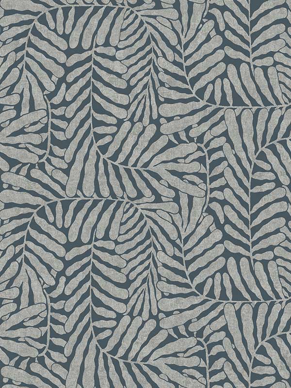 Gabriel Fern wallpaper in teal color - pattern number 4155-27312 - by A Street Prints in the Drew and Jonathan Home Fourth Edition collection