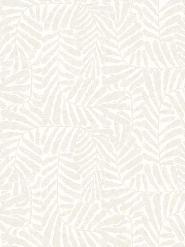 Gabriel Fern wallpaper in pearl color - pattern number 4155-27314 - by A Street Prints in the Drew and Jonathan Home Fourth Edition collection