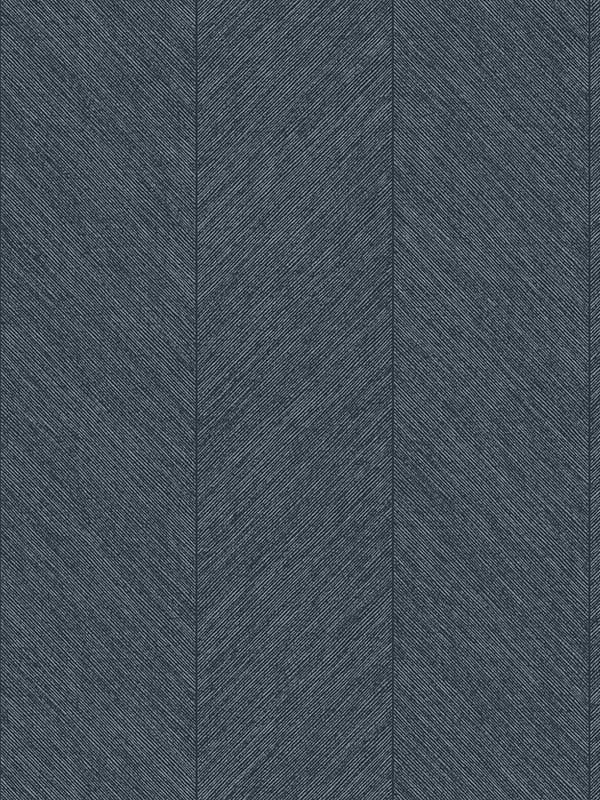 Kallam Chevron fabric in indigo color - pattern number 4155-27323 - by A Street Prints in the Drew and Jonathan Home Fourth Edition collection