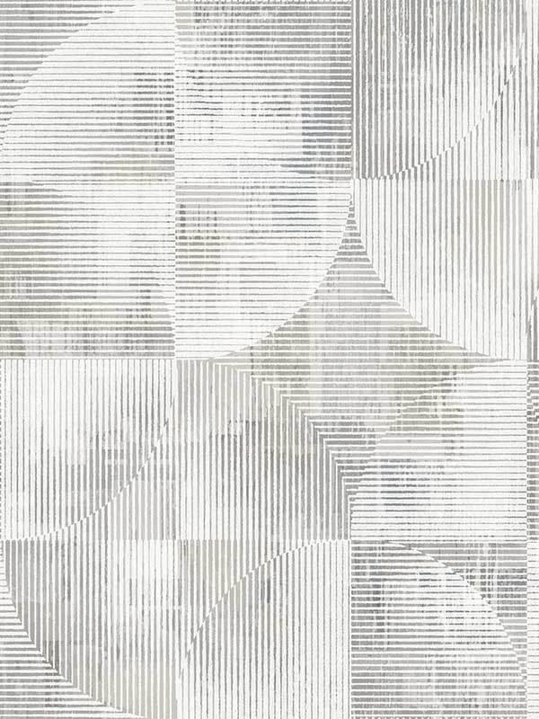 Woodbine Abstract Geometric wallpaper in neutral color - pattern number 4155-27342 - by A Street Prints in the Drew and Jonathan Home Fourth Edition collection