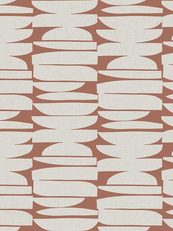 Lovely Libra fabric in brick color - pattern number MT5654 - by York in the Montecito collection