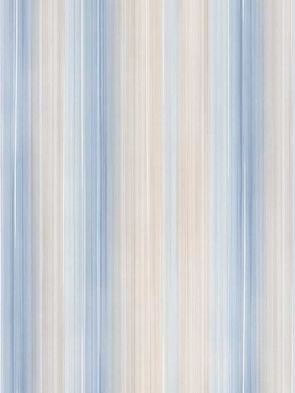 Ombre Stripe wallpaper in pearl blue taupe color - pattern number CI38251 - by Patton Norwall in the Classic Impressions collection