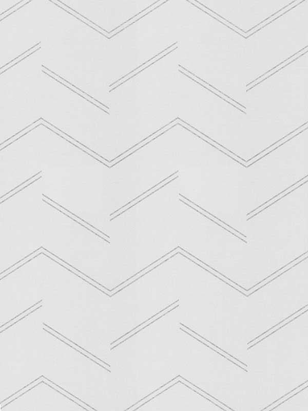 Aviator Abstract Chevron wallpaper in silver color - pattern number 4178-4435 - by Warner in the Modern Expressions collection