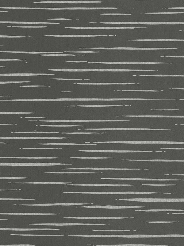 Longitude Striated wallpaper in charcoal color - pattern number 4178-4459 - by Warner in the Modern Expressions collection