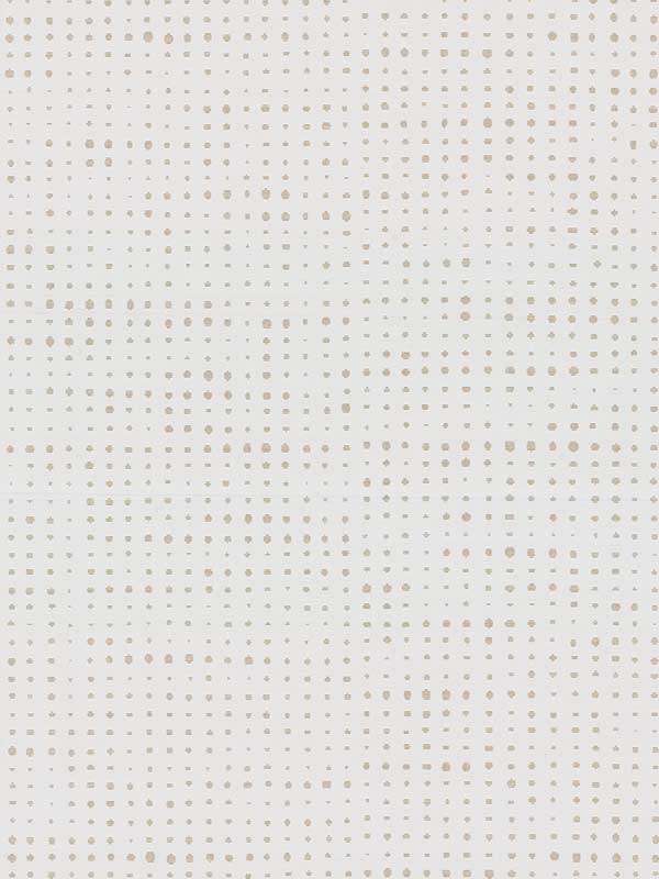Brielle Polka Dot fabric in ivory color - pattern number 4181-4700 - by Warner in the Infinity collection