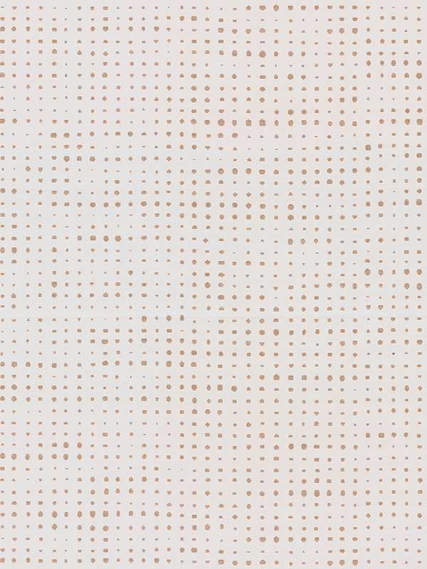 Brielle Polka Dot fabric in brass color - pattern number 4181-4705 - by Warner in the Infinity collection