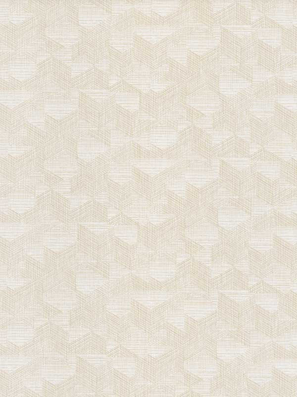 Naila Geo Weave fabric in ivory color - pattern number 4181-4751 - by Warner in the Infinity collection