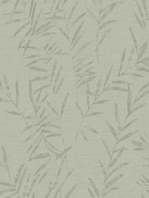Allerton Bamboo wallpaper in sage color - pattern number AB3064 - by Antonina Vella in the Artifacts collection