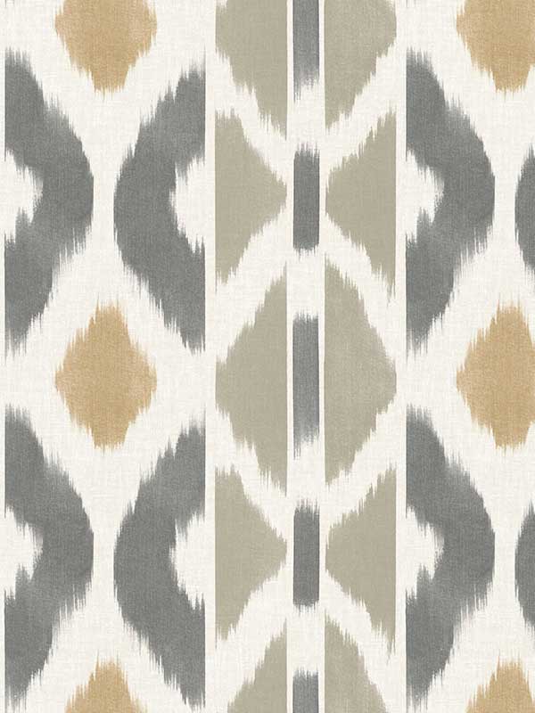 Patan wallpaper in taupe color - pattern number AB3095 - by Antonina Vella in the Artifacts collection