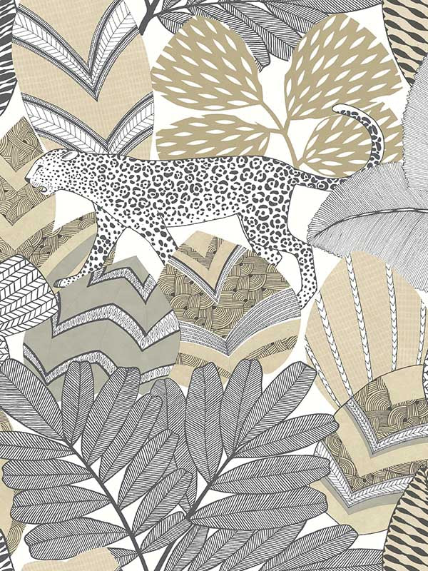 Namiri wallpaper in neutral color - pattern number AB3113 - by Antonina Vella in the Artifacts collection