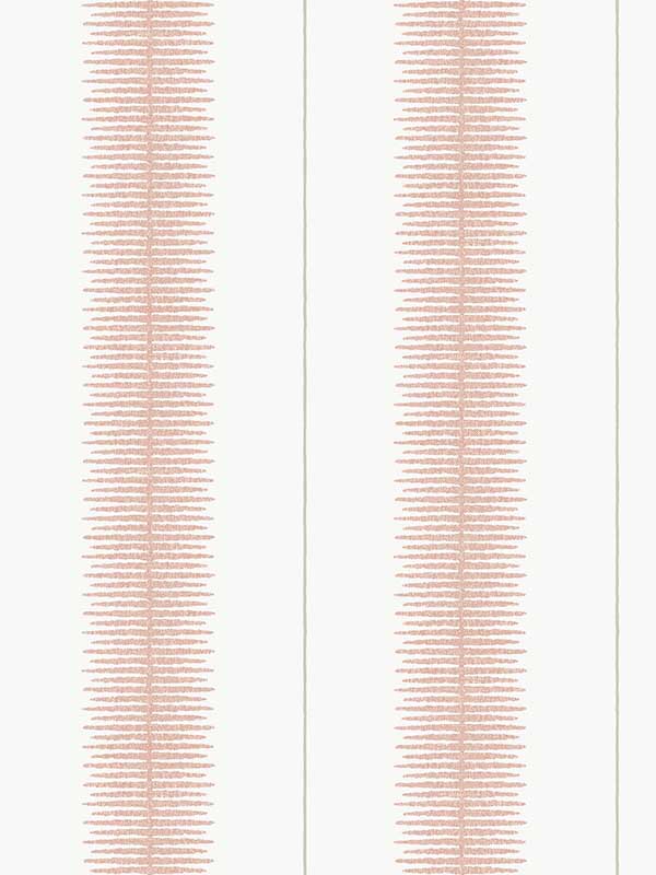 Tandem Stripe fabric in brick color - pattern number MX9613 - by Ronald Redding in the Astoria collection