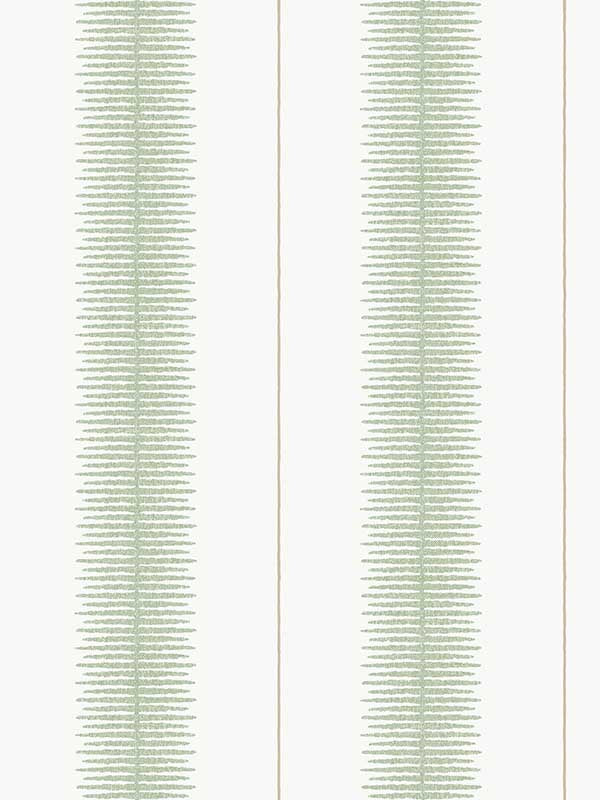 Tandem Stripe fabric in green color - pattern number MX9614 - by Ronald Redding in the Astoria collection
