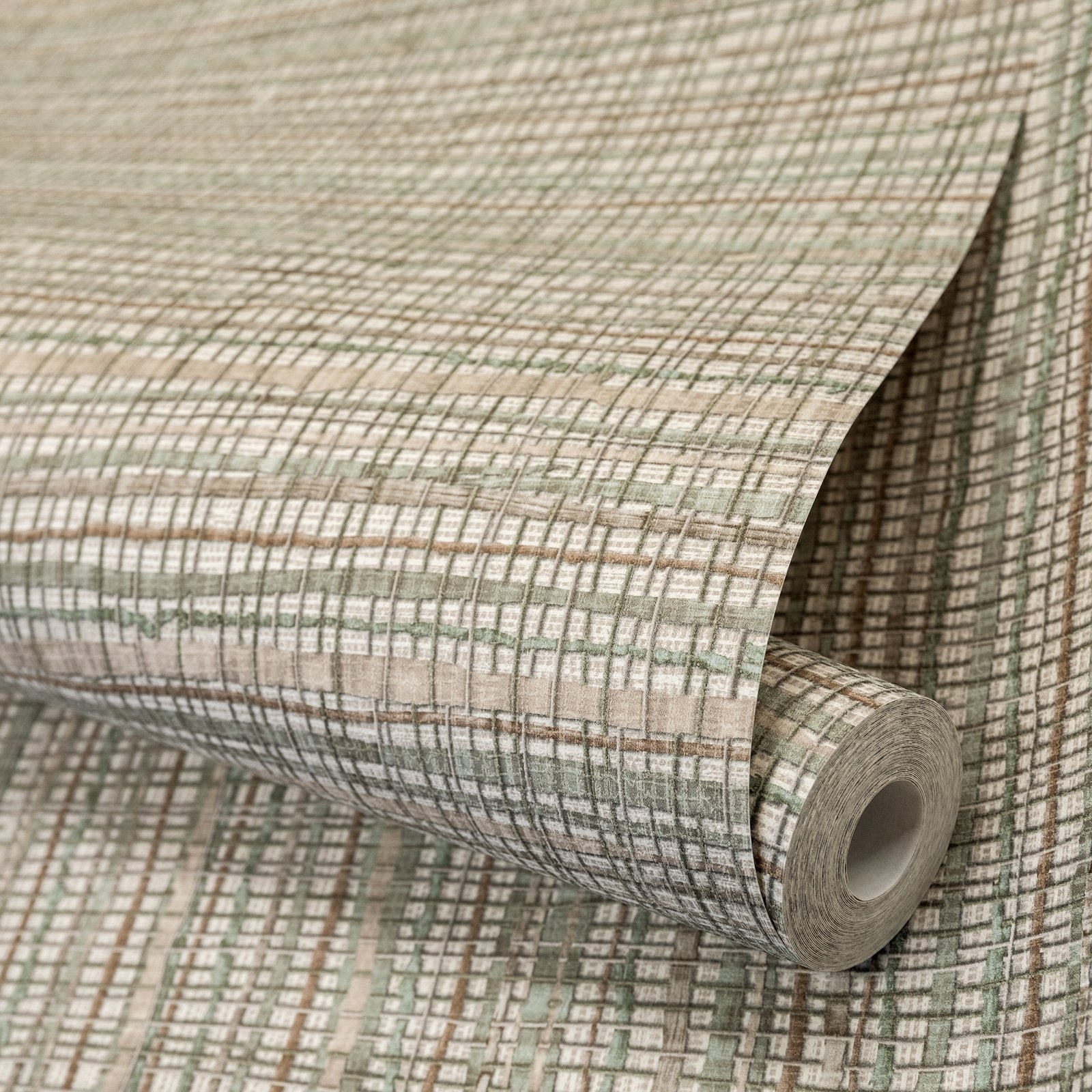 Fondo wallpaper in green color - pattern number GH27090-23 - by Galerie in the Salt collection