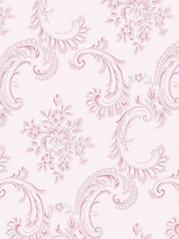 Boudoir Beauty fabric in pink color - pattern number 125113 - by Graham and Brown in the Rachel Ashwell Shabby Chic Collection collection
