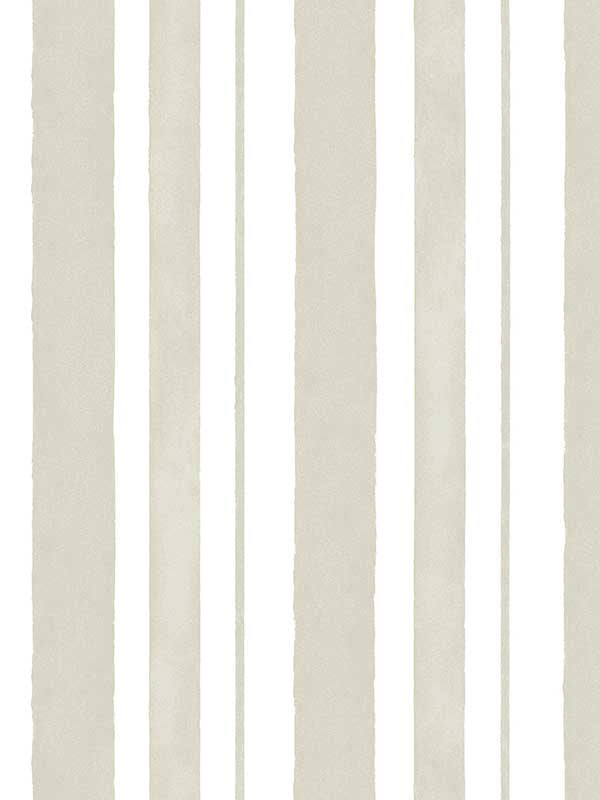 Watercolour Stripe fabric in green color - pattern number 125115 - by Graham and Brown in the Rachel Ashwell Shabby Chic Collection collection
