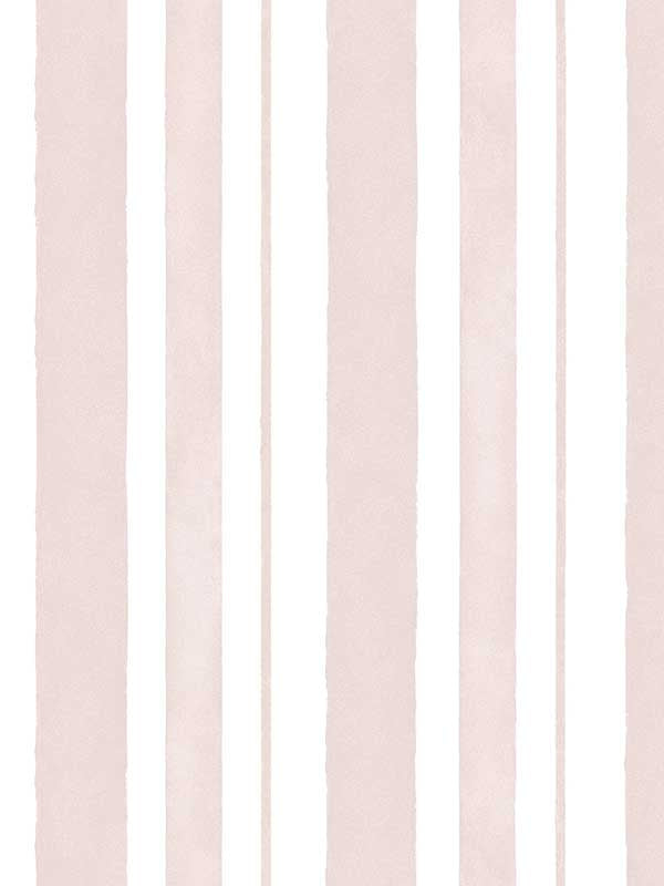Watercolour Stripe fabric in pink color - pattern number 125116 - by Graham and Brown in the Rachel Ashwell Shabby Chic Collection collection