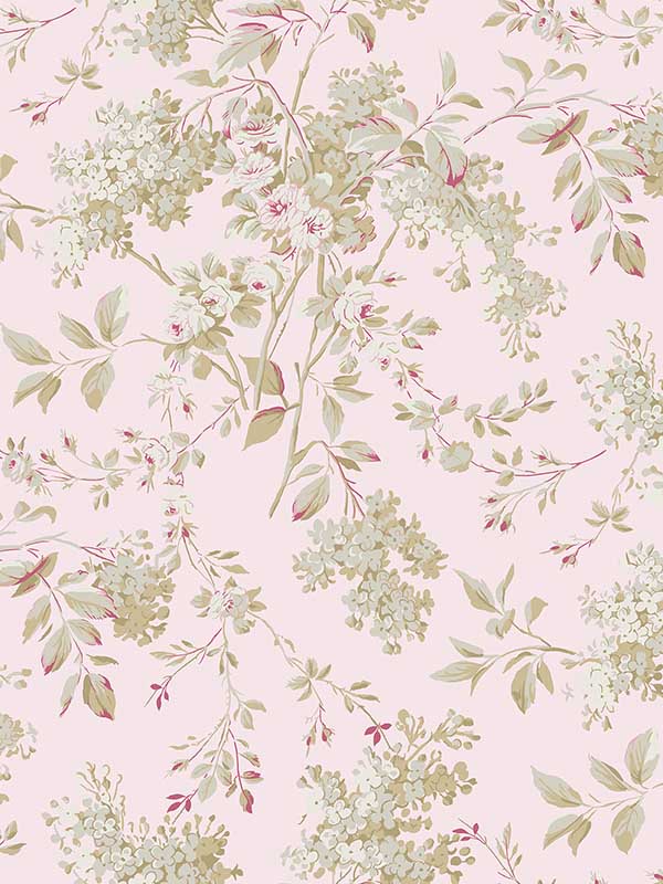 Chelsea fabric in pink color - pattern number 125124 - by Graham and Brown in the Rachel Ashwell Shabby Chic Collection collection