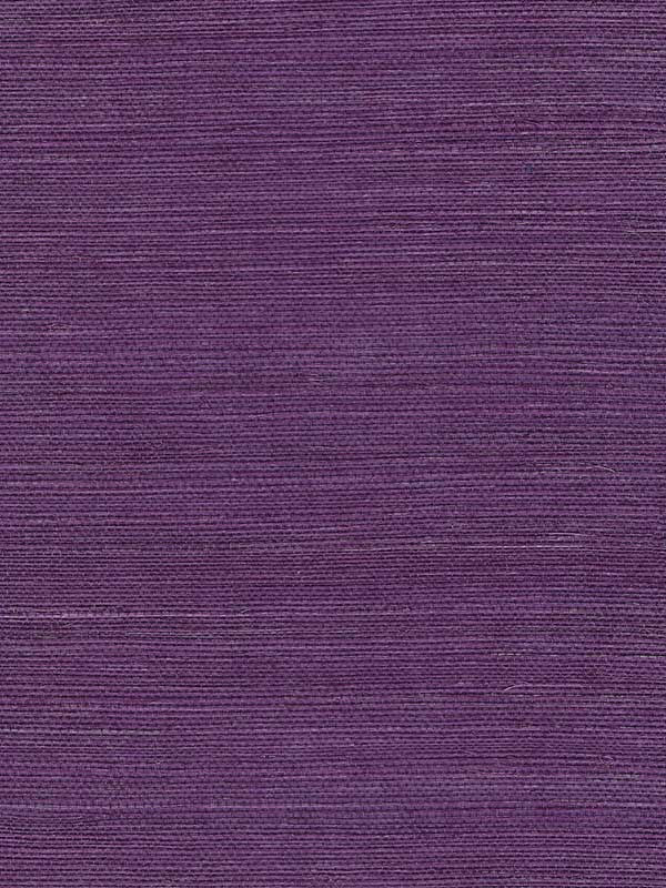 Chiyo Sisal wallpaper in purple color - pattern number WNR2137.WT.0 - by Winfield Thybony in the Natural Resources Vol. II collection