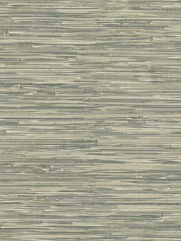 Exhale Woven Faux Grasscloth fabric in moss color - pattern number 4147-27261 - by A Street Prints in the Haberdashery collection
