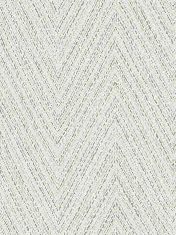 Lainey Stitched Chevron fabric in green color - pattern number 4147-27370 - by A Street Prints in the Haberdashery collection