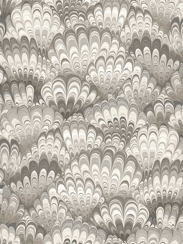 Octavia Marbled Ink fabric in neutral color - pattern number 4147-27378 - by A Street Prints in the Haberdashery collection
