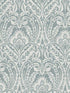 Berkshire Damask fabric in denim color - pattern number 4147-27380 - by A Street Prints in the Haberdashery collection