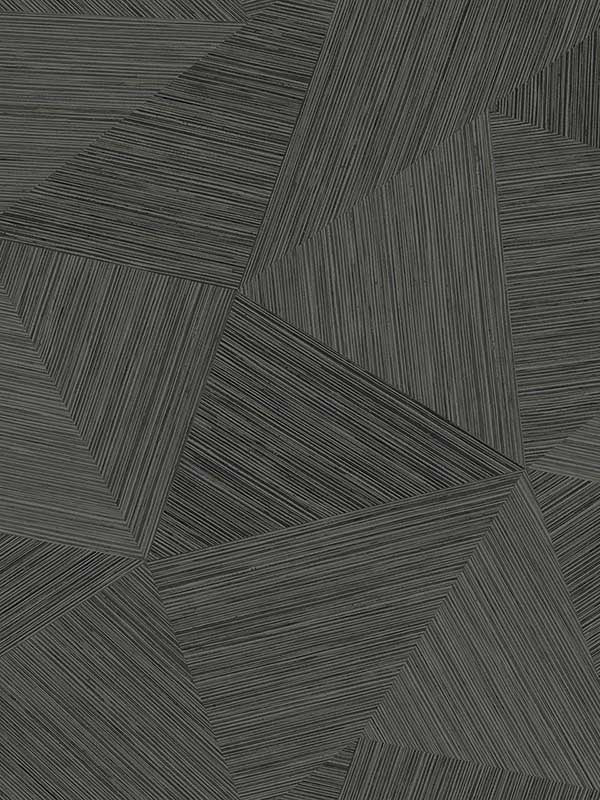 Middleton wallpaper in charcoal color - pattern number TH92500 - by Seabrook in the Fibers and Threads collection
