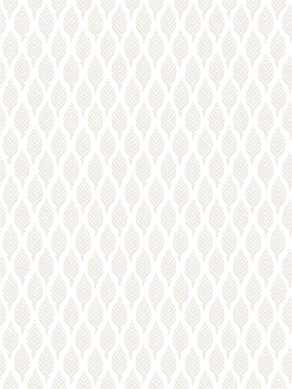 Elin wallpaper in white color - pattern number WDR1006.WT.0 - by Winfield Thybony in the Archival Wallpaper Collection collection