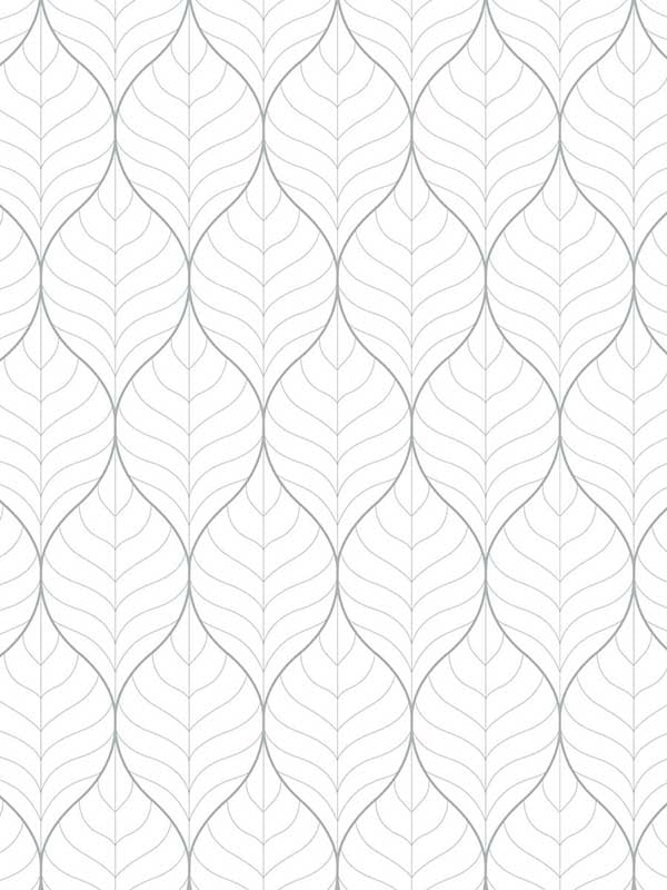 Impression wallpaper in glacier grey color - pattern number WDR1055.WT.0 - by Winfield Thybony in the Archival Wallpaper Collection collection