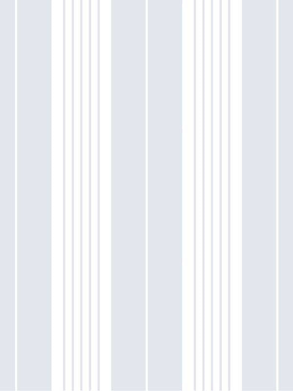 Ernest Stripe wallpaper in powder blue color - pattern number WDR1068.WT.0 - by Winfield Thybony in the Archival Wallpaper Collection collection