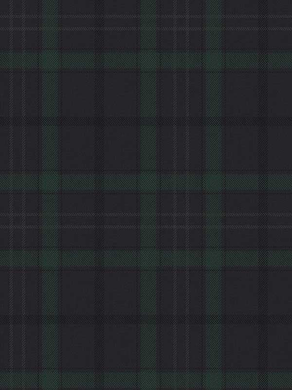 Tailor Plaid Prepasted fabric in dark blue and evergreen color - pattern number EP10302 - by Seabrook in the Etten Prepasted Wallcovering collection