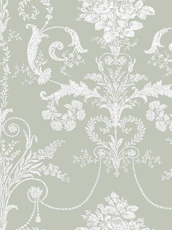 Josette fabric in sage green color - pattern number 130114 - by Laura Ashley in the Laura Ashley Spring Summer 2025 Collection collection