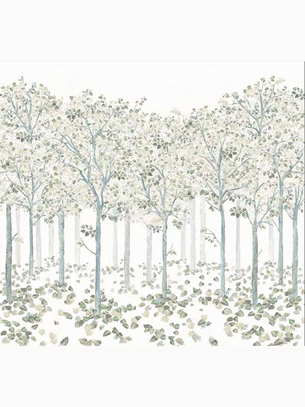 Ashurst 6 Panel mural in natural color - pattern number 130144 - by Laura Ashley in the Laura Ashley Spring Summer 2025 Collection collection