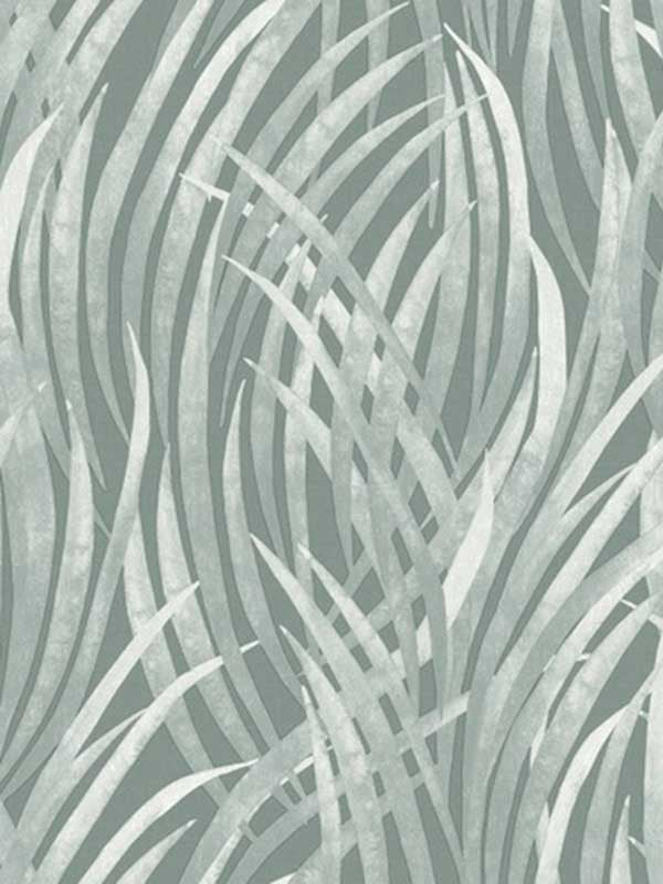 Adelia Tall Grass wallpaper in green color - pattern number VRBT04-546 - by Veer Decor in the Botanique collection