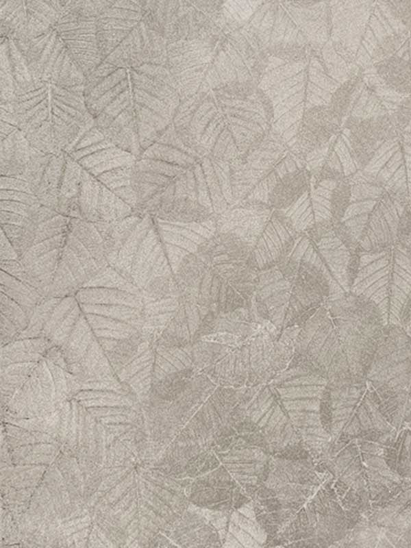 Luminous Leaf on Foil Ultra Fine Emboss wallpaper in silver color - pattern number VRBT07-896 - by Veer Decor in the Botanique collection
