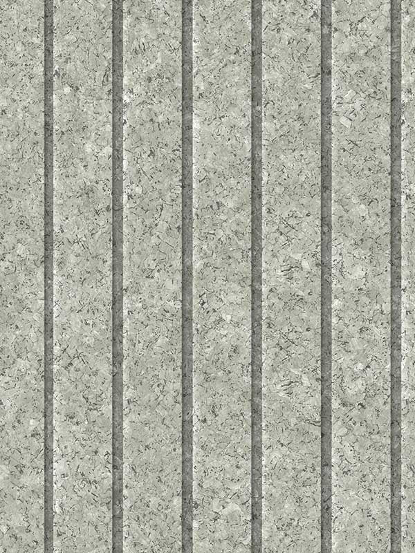 Corkboard Stripe wallpaper in sage color - pattern number VRBR04-357 - by Veer Decor in the Brut collection