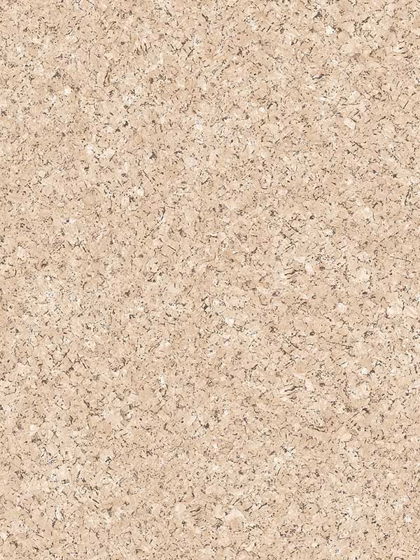 Cork Texture fabric in natural color - pattern number VRBR07-457 - by Veer Decor in the Brut collection