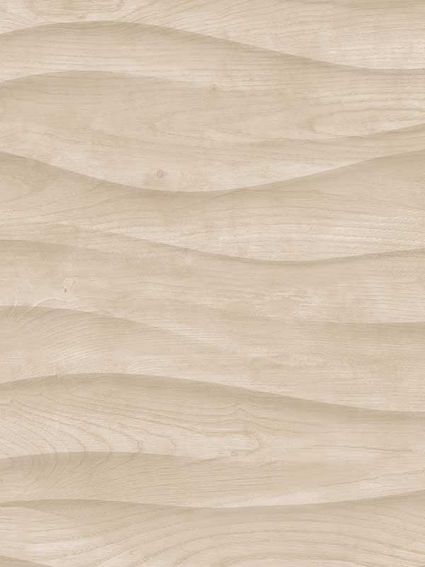Natural Drift Wavy Wood fabric in beige color - pattern number VRBR17-557 - by Veer Decor in the Brut collection