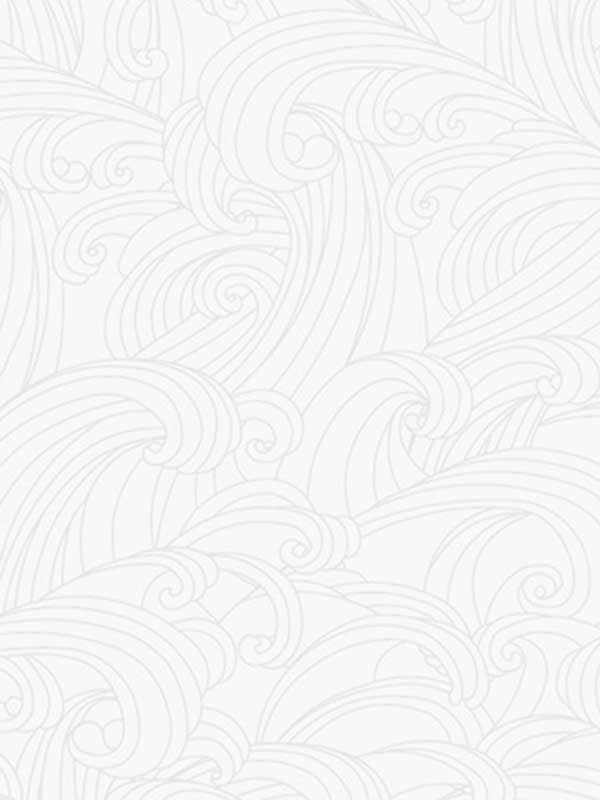 Big Wave fabric in white color - pattern number VREL00-926 - by Veer Decor in the Elegance collection