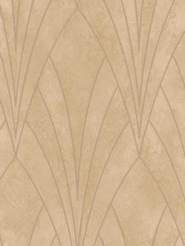 Gatsby Glamour fabric in yellow color - pattern number VREL02-658 - by Veer Decor in the Elegance collection