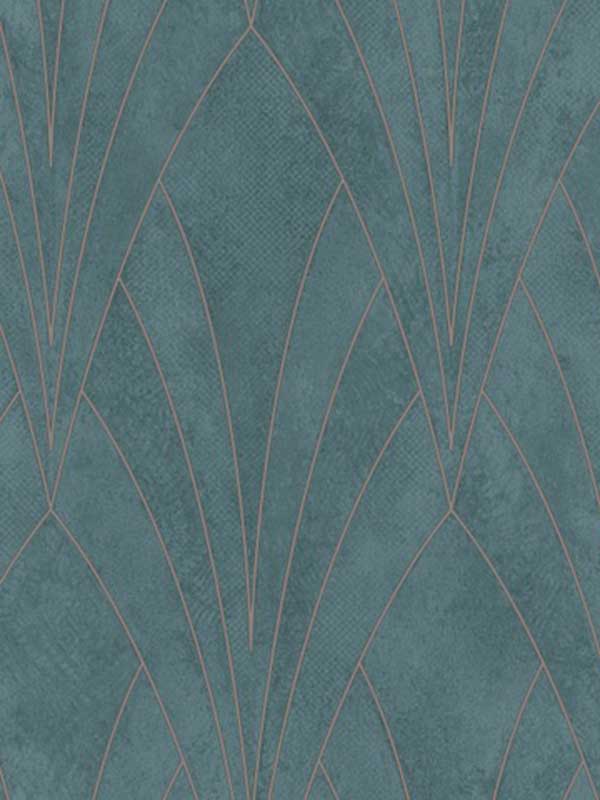 Gatsby Glamour fabric in green color - pattern number VREL04-658 - by Veer Decor in the Elegance collection