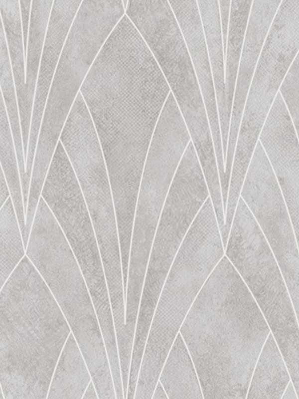 Gatsby Glamour fabric in grey color - pattern number VREL07-658 - by Veer Decor in the Elegance collection