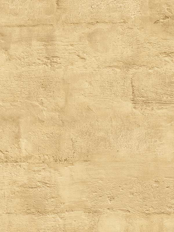 Painted Loft Bricks fabric in yellow color - pattern number VRLO02-035 - by Veer Decor in the Loft collection