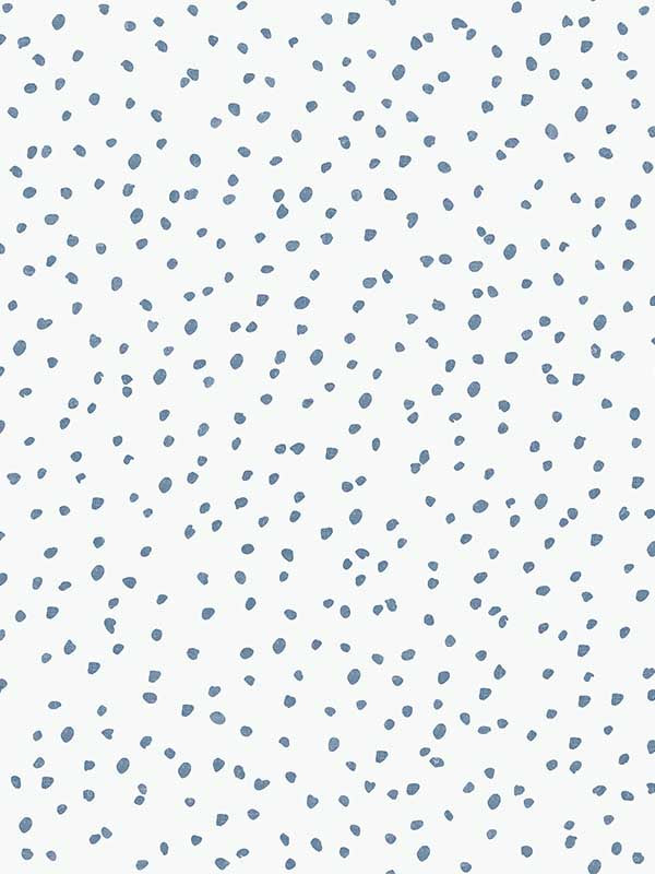Hand Drawn Confetti Dots fabric in blue color - pattern number VRKG01-399 - by Veer Decor in the My Kingdom collection