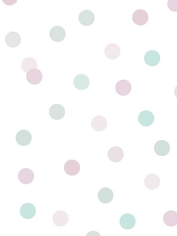 Polka Dot Party fabric in pink color - pattern number VRKG03-915 - by Veer Decor in the My Kingdom collection