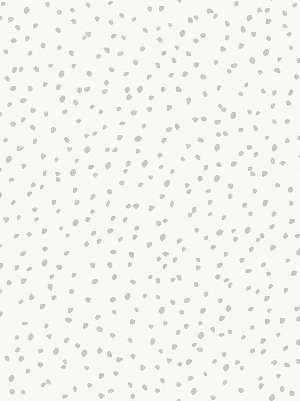 Hand Drawn Confetti Dots wallpaper in grey color - pattern number VRKG09-399 - by Veer Decor in the My Kingdom collection