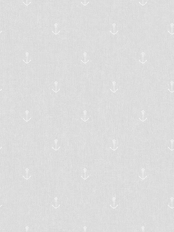Anchors Away fabric in gray color - pattern number VRKG09-828 - by Veer Decor in the My Kingdom collection