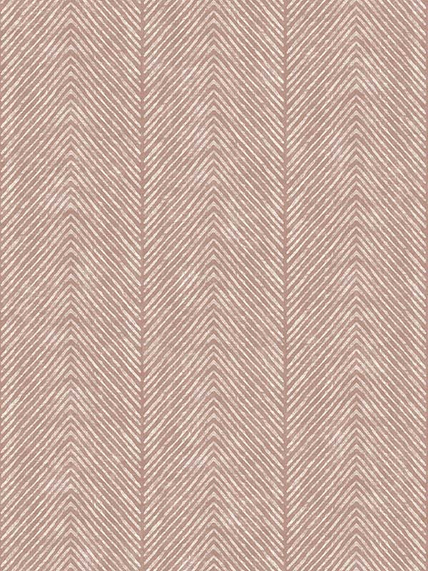 Nomad Herringbone Stripe fabric in orange color - pattern number VRNO05-296 - by Veer Decor in the Nomade collection